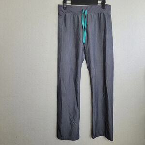 FIGS Womens Livingston Scrub Pants Sze XS T21003 Gray Medical Technical Uniform